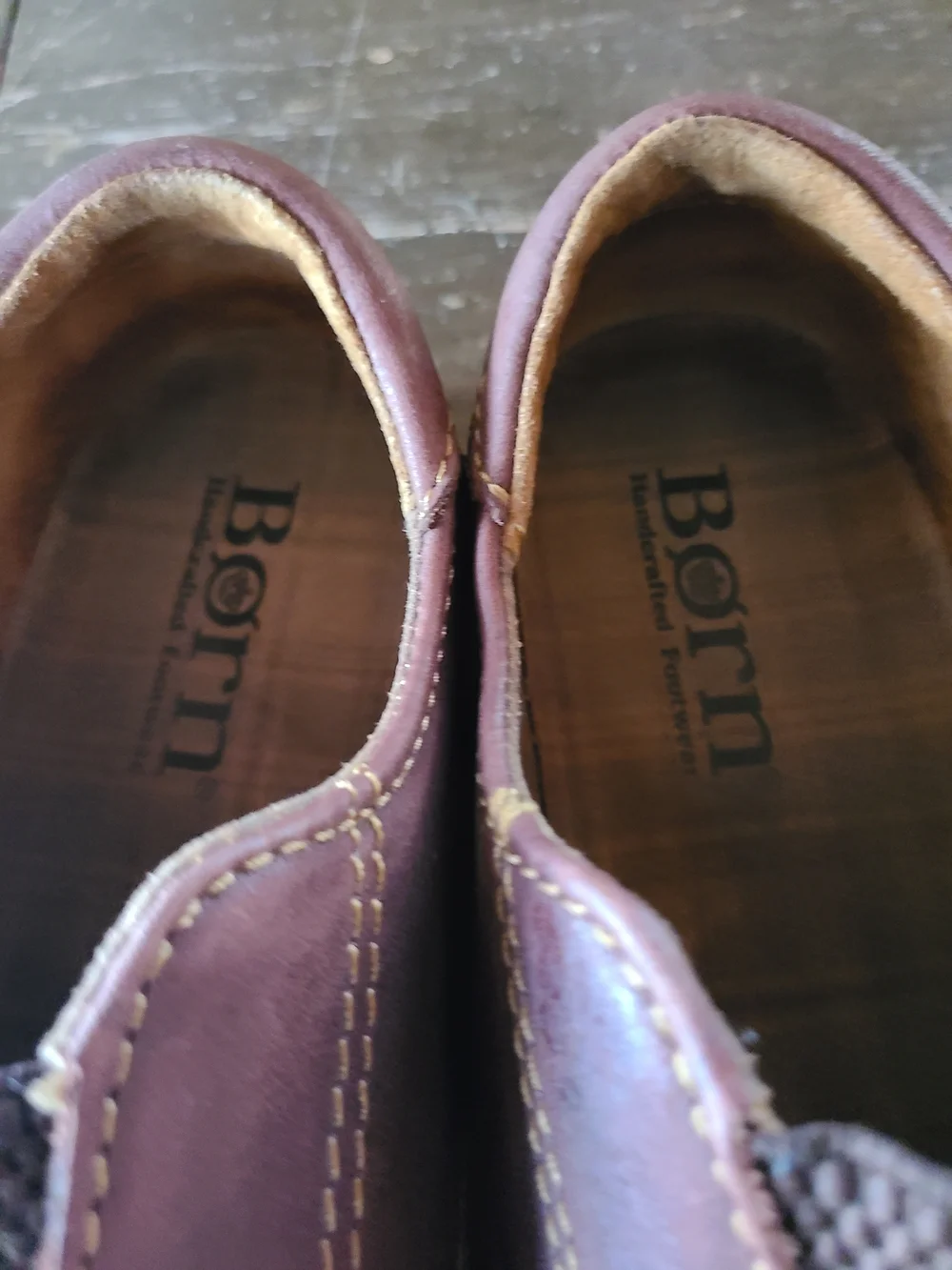 Børn Leather Slip-On Comfort Sneakers | Size 8.5 M